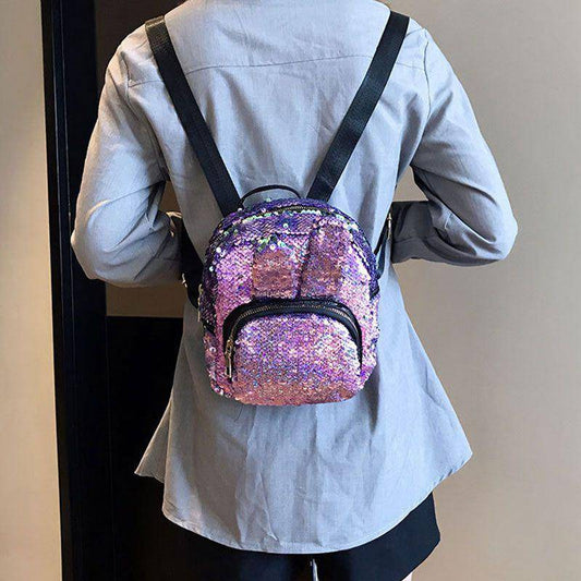 Sequin Decor Rabbit Ear Small Size Backpack | SandyKandy Limited Co