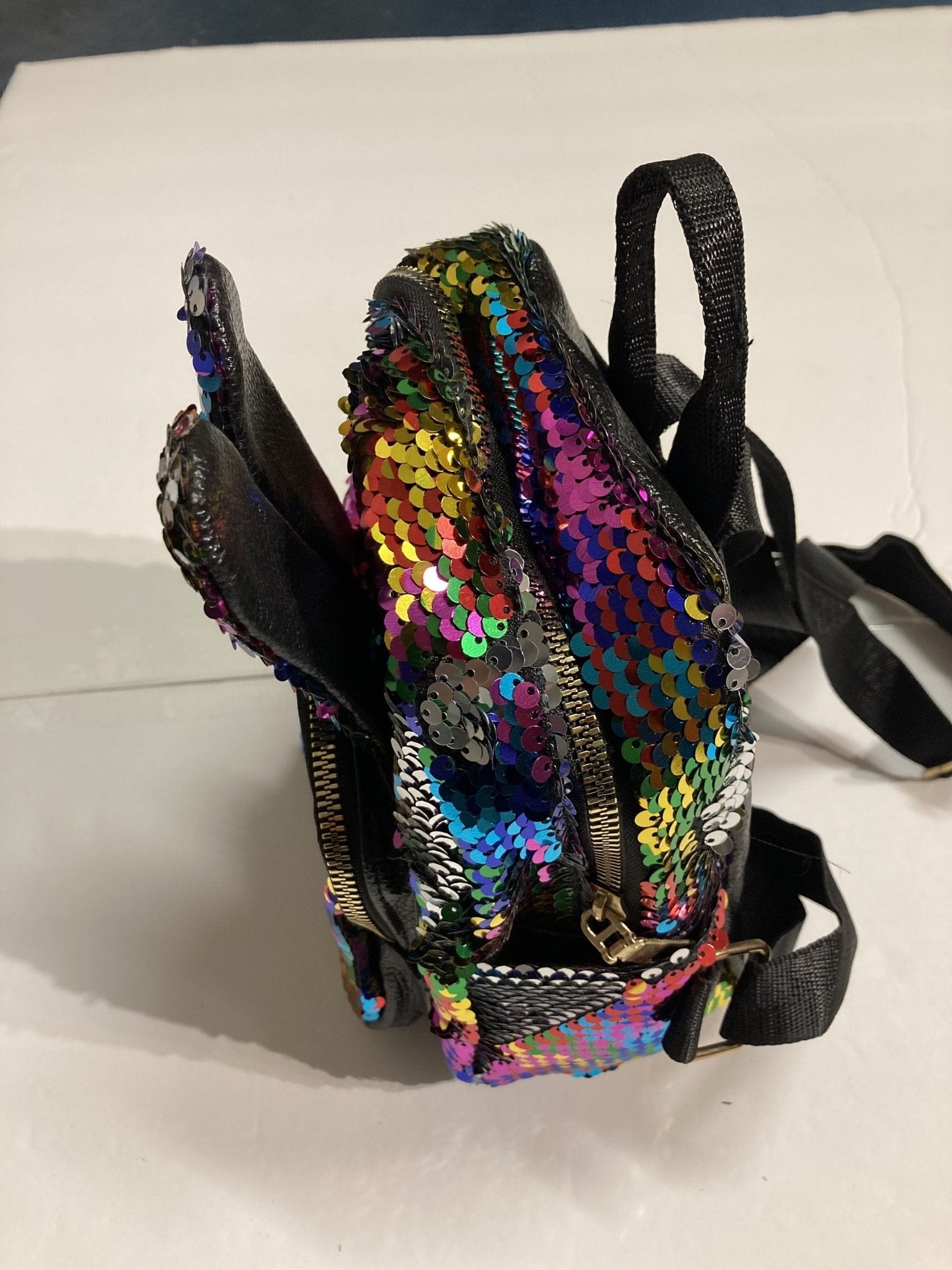 Sequin Decor Rabbit Ear Small Size Backpack | SandyKandy Limited Co