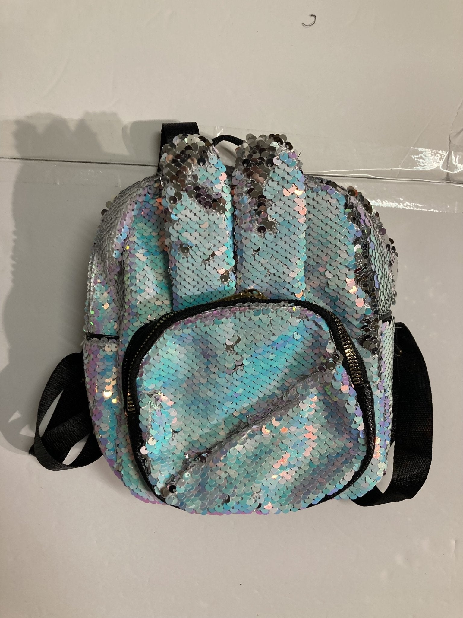 Sequin Decor Rabbit Ear Small Size Backpack | SandyKandy Limited Co