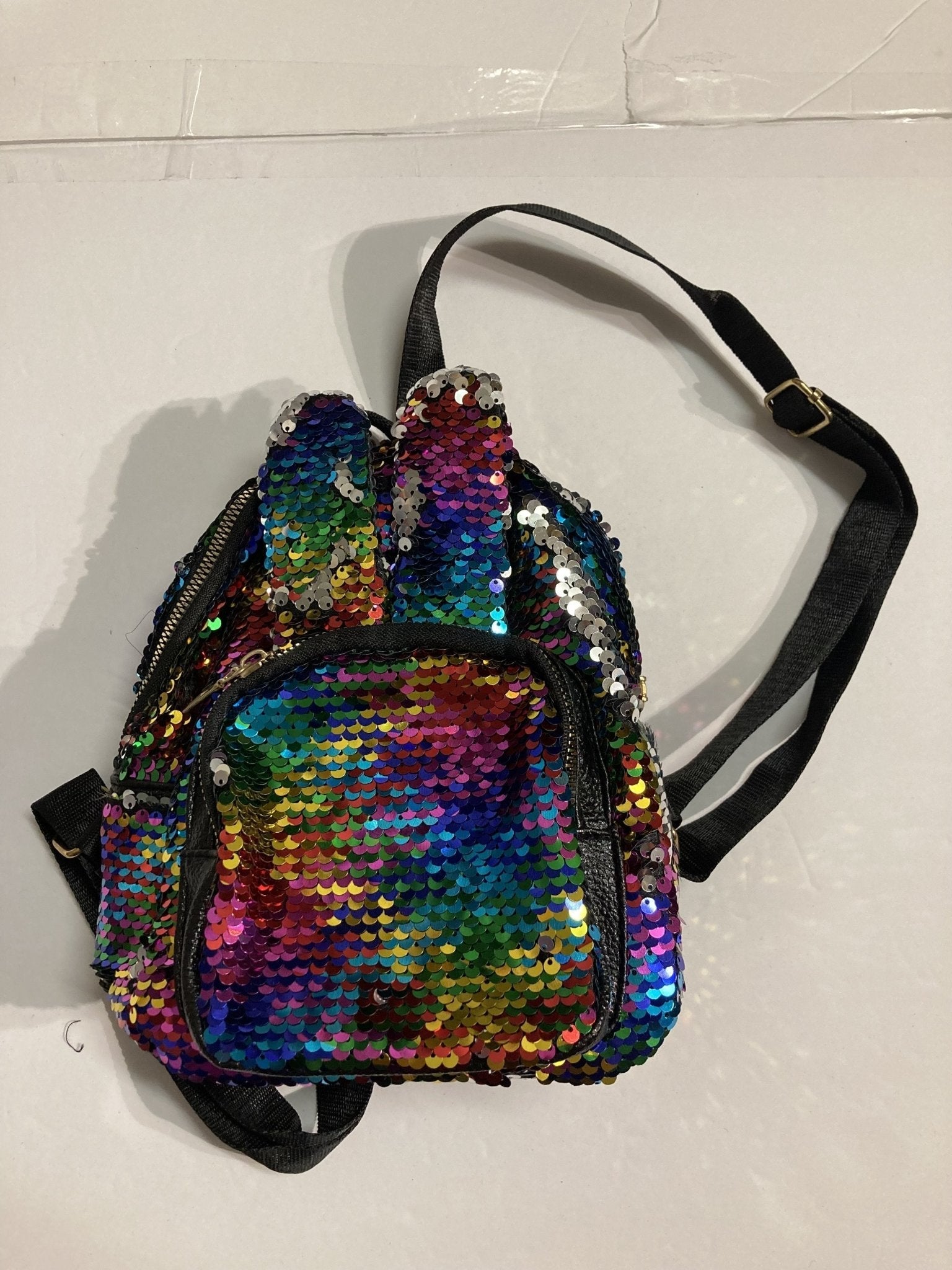Sequin Decor Rabbit Ear Small Size Backpack | SandyKandy Limited Co