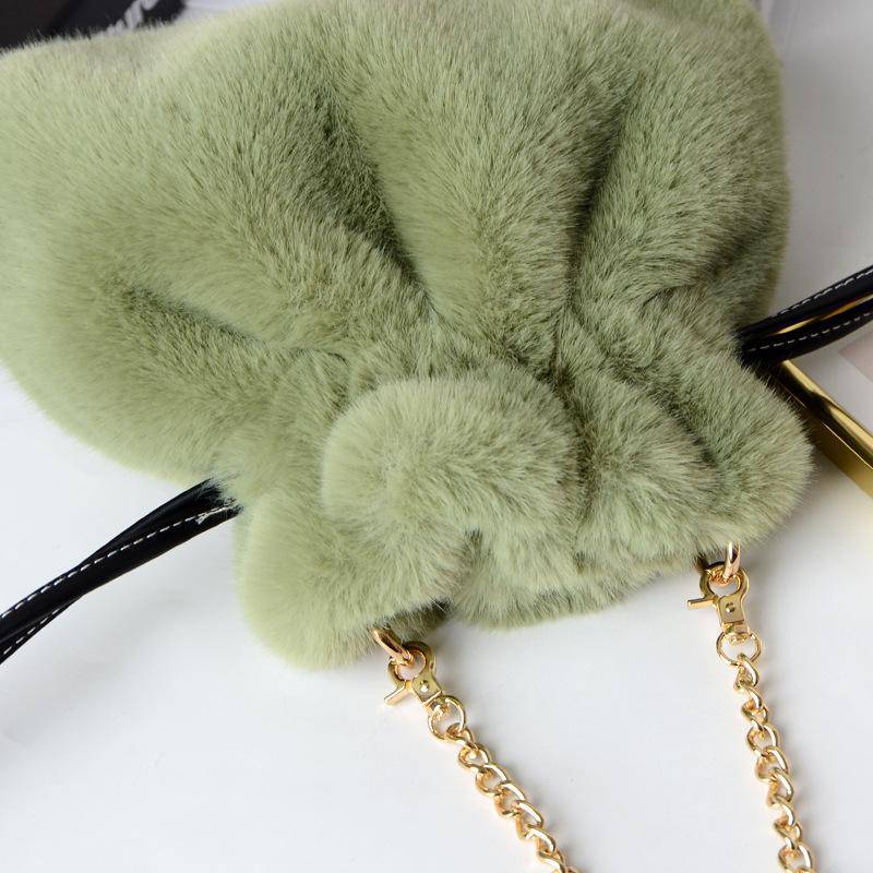 Soft & Furry Drawstring Bag | SandyKandy Limited Co