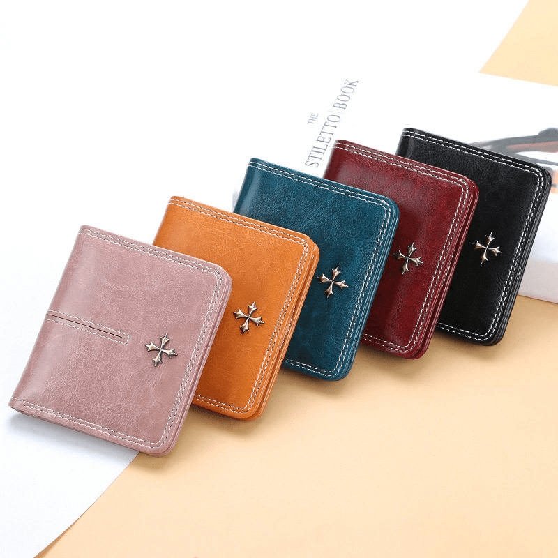 Solid Color Mini Bifold Wallet | SandyKandy Limited Co