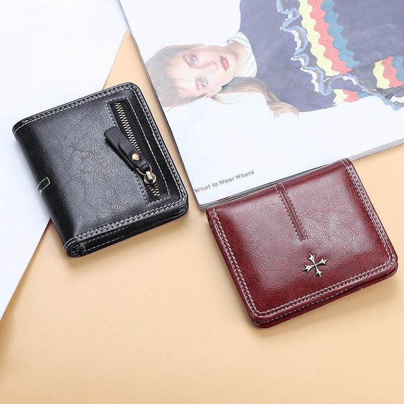 Solid Color Mini Bifold Wallet | SandyKandy Limited Co