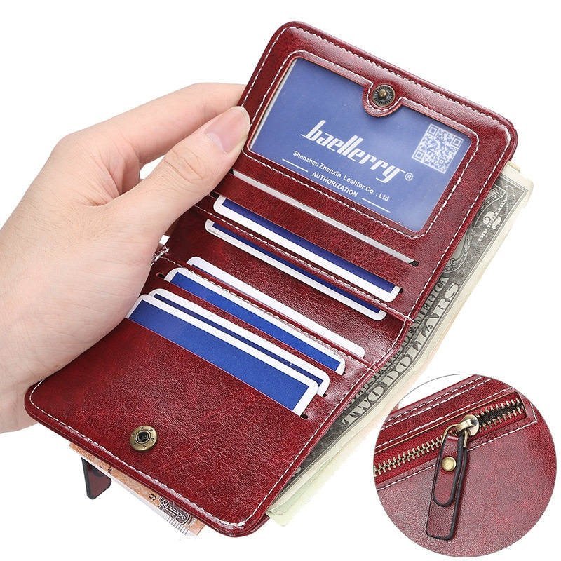 Solid Color Mini Bifold Wallet | SandyKandy Limited Co