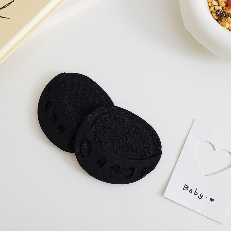 Solid Color Sponge Pad Invisible Socks Open-Toed Socks | SandyKandy Limited Co