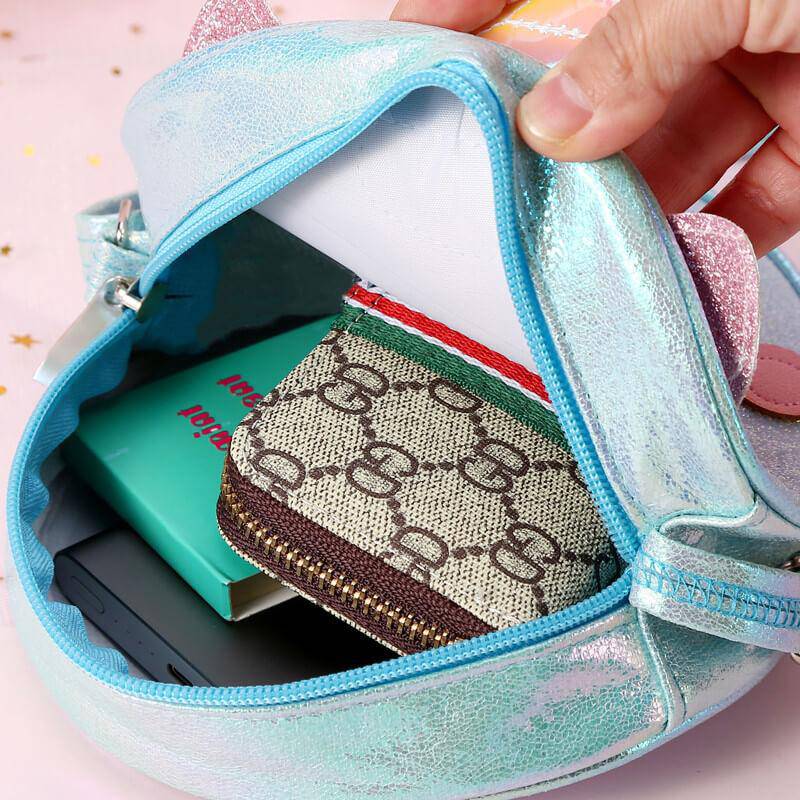 Unicorn Shape Pompon Decor Crossbody Bags | SandyKandy Limited Co